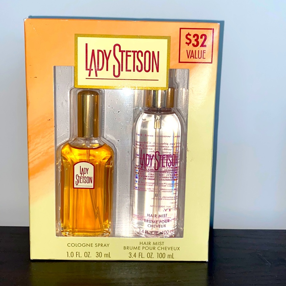 The spray on the left is cologne spray and the spray on the right is hair mist